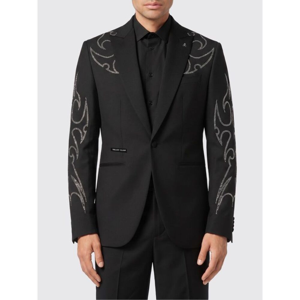 Philipp Plein Jacket Men Black